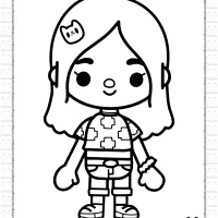 toca life coloring sheet 13