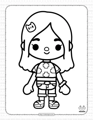 Toca Life Coloring Sheet 13
