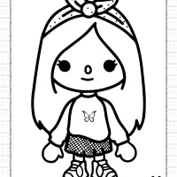 toca life coloring sheet 14