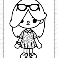 toca life coloring sheet 15