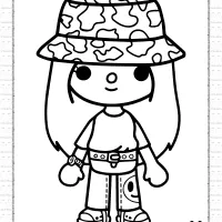 toca life coloring sheet 17