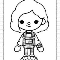 toca life coloring sheet 18