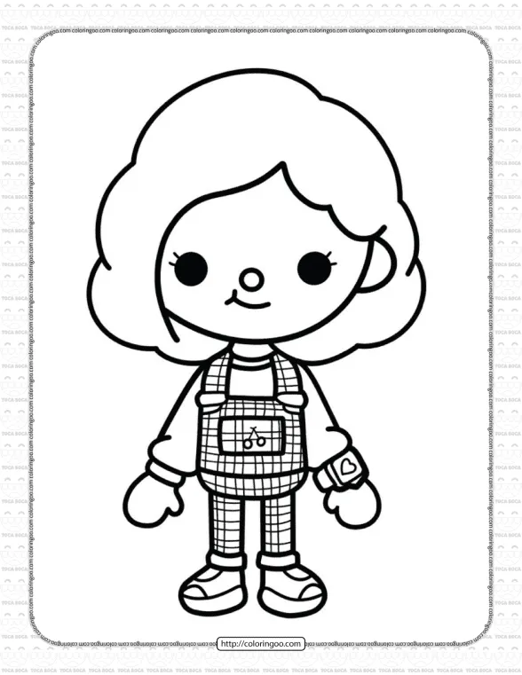 Toca Life Coloring Sheet 18 1 toca life coloring sheet 18