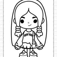 toca life coloring sheet 19