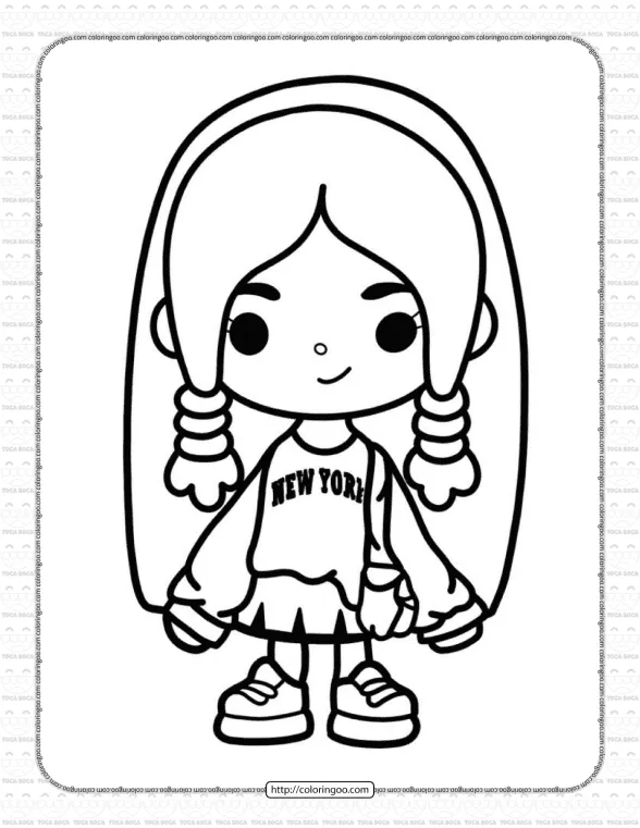 Toca Life Coloring Sheet 19 1 toca life coloring sheet 19
