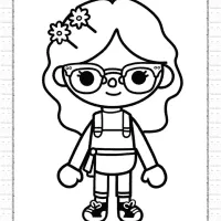 toca life coloring sheet 20