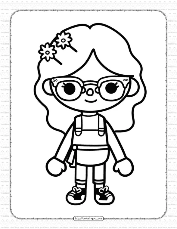 Toca Life Coloring Sheet 20 1 toca life coloring sheet 20