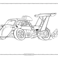 Drag Racing Car Coloring Pages 54 drag racing car coloring pages