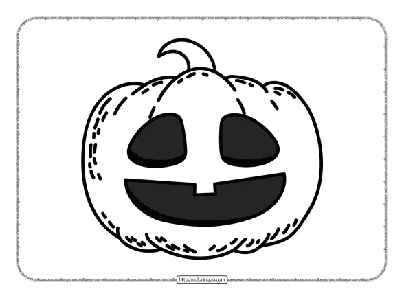 Happy Halloween Pumpkin Face Coloring Sheet 1 happy halloween pumpkin face coloring sheet