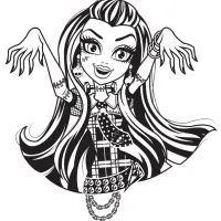 Monster High Frankie Stein Coloring Page 09 51 monster high frankie stein coloring page 09