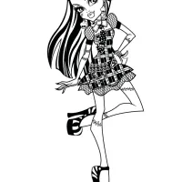 Monster High Frankie Stein Coloring Page 15 34 monster high frankie stein coloring page 15