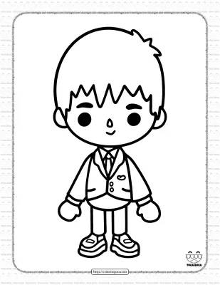 Printable Toca Life Coloring Pages 31