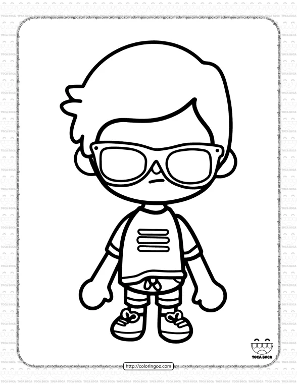 printable toca life coloring pages 32