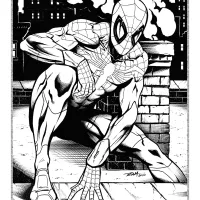 superior spider-man coloring pages