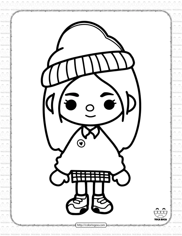 Toca Life Coloring Pages for Kids 37 1 toca life coloring pages for kids 37