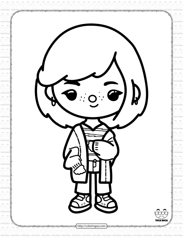 Toca Life Coloring Pages for Kids 39 1 toca life coloring pages for kids 39
