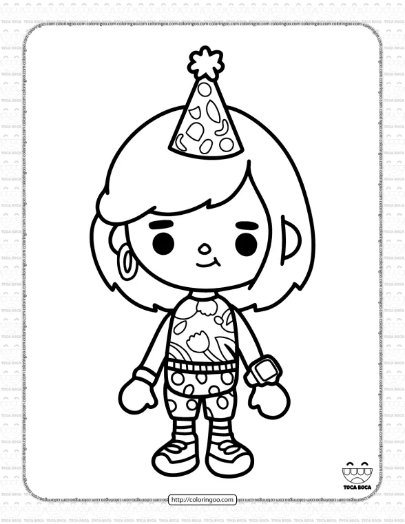 Toca Life Coloring Pages for Kids 40 1 toca life coloring pages for kids 40