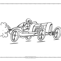 Vintage Race Car Coloring Pages 49 vintage race car coloring pages