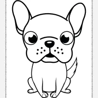 Animals Dog Puppy Baby Coloring Page 45 animals dog puppy baby coloring page