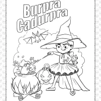 cute halloween coloring pages for kids