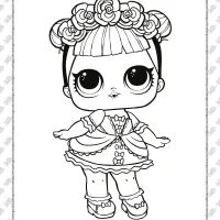 best lol surprise coloring pages for girls