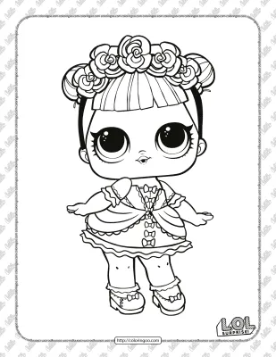 Best LOL Surprise Coloring Pages for Girls