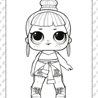 best lol surprise coloring pages for kids