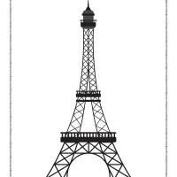 Eiffel Tower Coloring Sheet for Kids 18 eiffel tower coloring sheet for kids