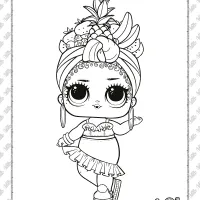 lol chica chica coloring pages