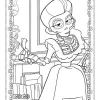 disney coco mama imelda coloring page