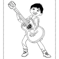 free printable disney coco coloring pages