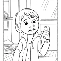 miguel from disney coco coloring page