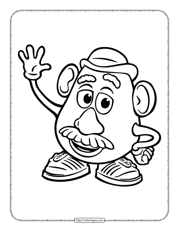 Printable Toy Story Coloring Pages 1 printable toy story coloring pages