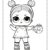color your lol surprise dolls coloring pages