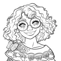 Encanto Mirabel Coloring Pages 1 encanto mirabel coloring pages
