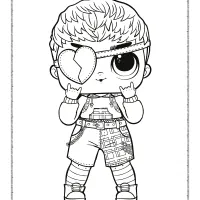 lol surprise boy doll coloring pages
