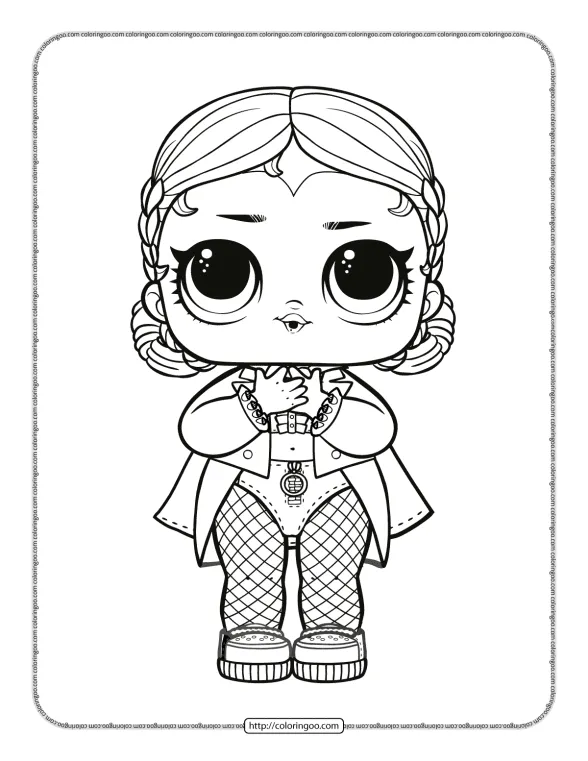 Unleash Your Creativity with LOL Surprise Coloring Sheets 1 unleash your creativity with lol surprise coloring sheets