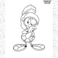 Marvin The Martian Coloring Sheet 3 marvin the martian coloring sheet