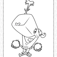 pearl krabs coloring pages