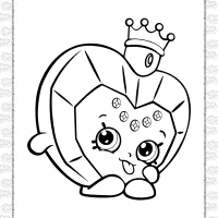 Shopkins Princess Scent Coloring Page 63 shopkins princess scent coloring page