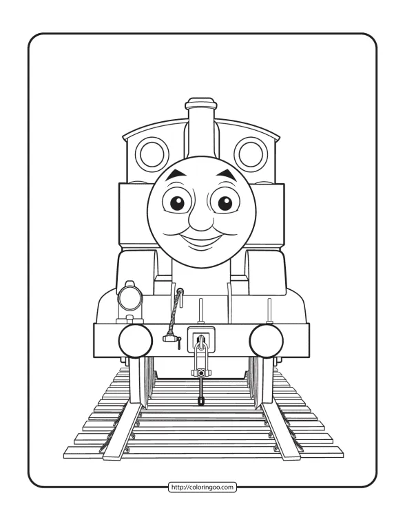 Thomas and Friends Coloring Pages for Kids 1 thomas and friends coloring pages for kids
