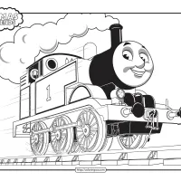 thomas and friends coloring sheet