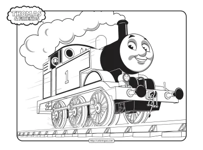 Thomas and Friends Coloring Sheet