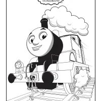 thomas and friends coloring sheet for kids