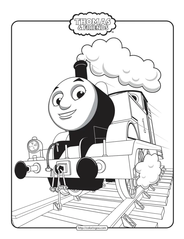 Thomas and Friends Coloring Sheet for Kids 1 thomas and friends coloring sheet for kids