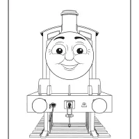 thomas and friends james coloring sheet