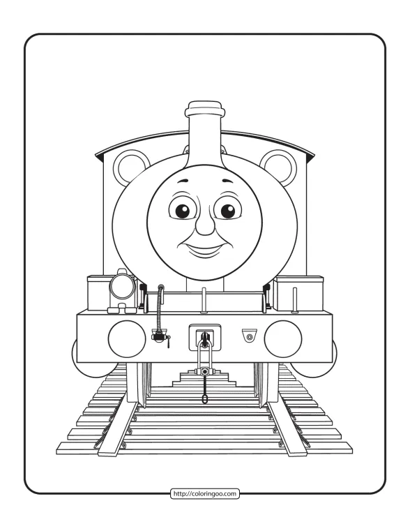 Thomas and Friends Percy Coloring Sheet 1 thomas and friends percy coloring sheet