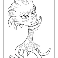octobella coloring pages