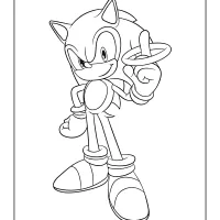 best sonic the hedgehog coloring pages