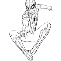free spider man coloring pages